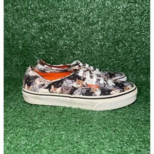 Vans X ASPCA Women's Size‎ 6.5 Cat AOP Kitty Special Limited Edition Skate Shoes